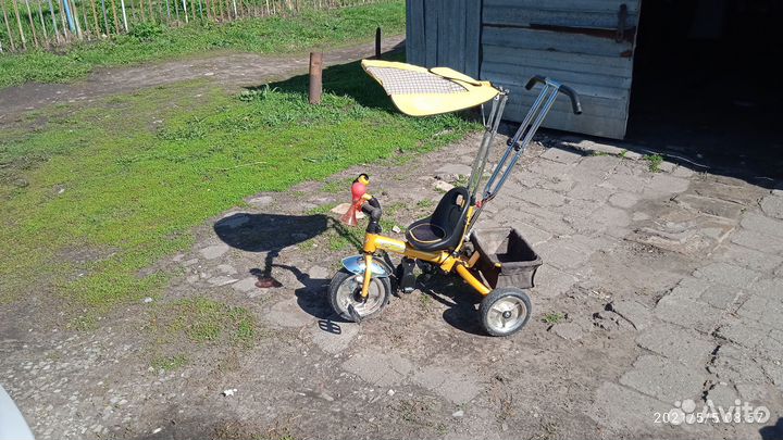 Прогулочный детский велосипед