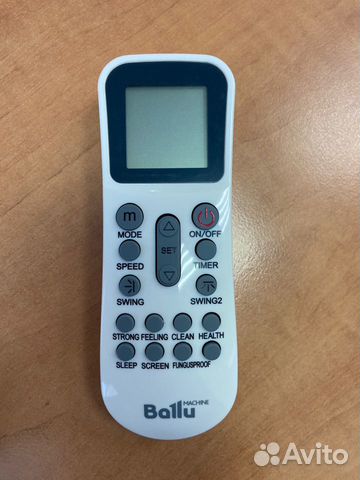 Пульт ду для кондиционеров Ballu