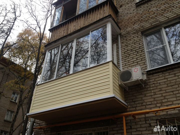Остекление балконов и лоджий. Окна пвх