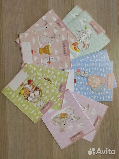 Тетради в крупную клетку, 30 шт