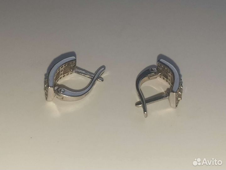 Серьги с бриллиантами Эпл. Якутские бриллианты