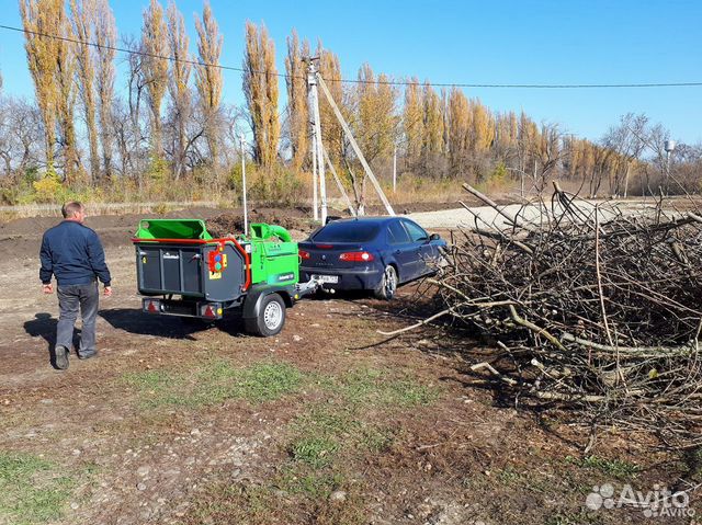 Измельчитель веток Greenmech Arborist 150