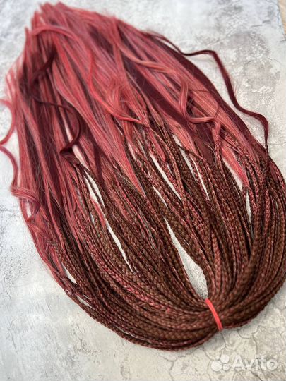 Комплект кос со свободным концом