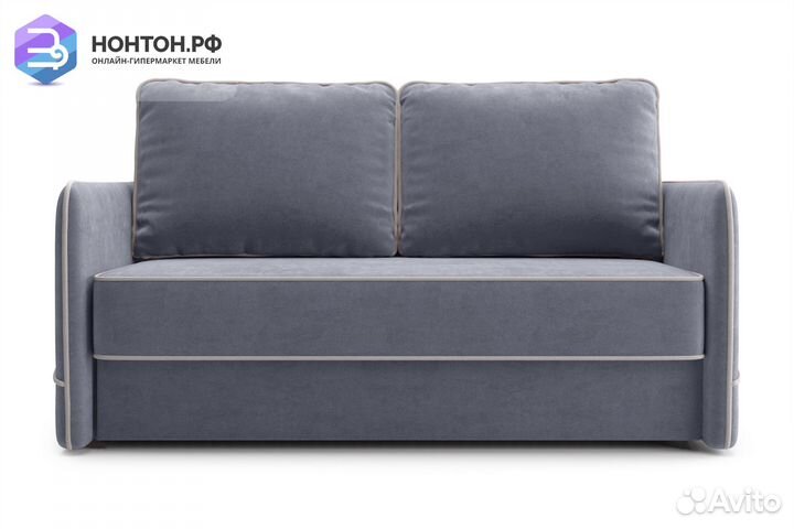 Диван еврокнижка Энерджи темно-серый