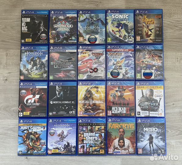 Диски игры ps4 ps5