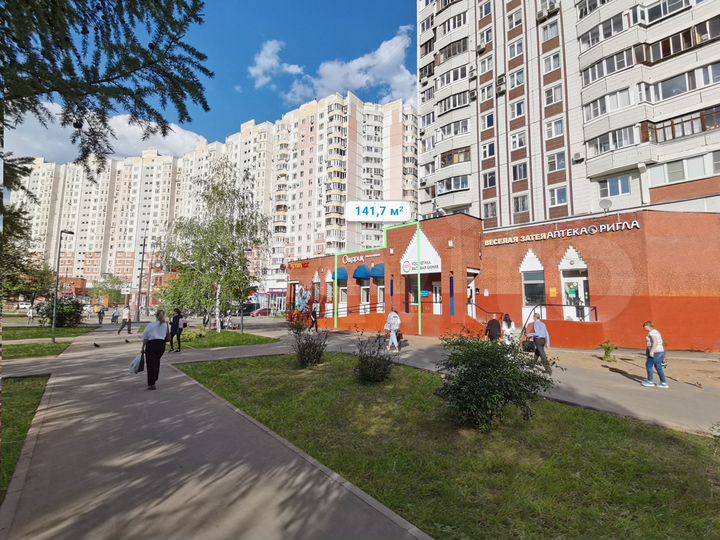 Помещение с арендатором 142 м², м. Братиславская