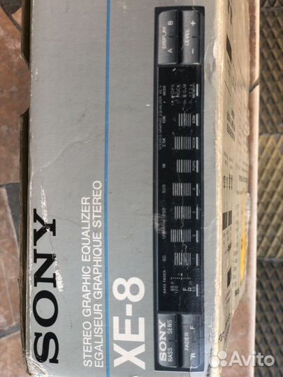 Эквалайзер sony xe-8