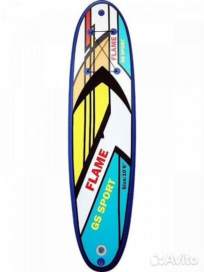 Доска для sup-бординга GS sport flame 10’6