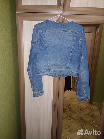 Куртка джинсовая 48р