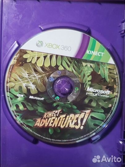 Игровой диск Kinect Adventures для Xbox 360