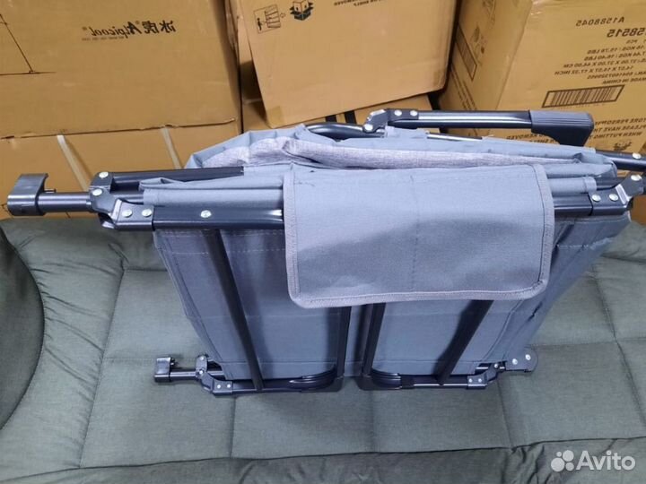 Раскладушка шезлонг 2шт