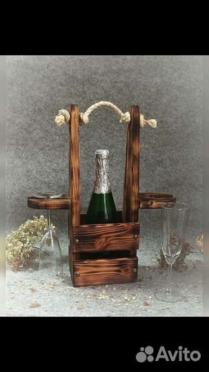 Декоративная переноска-подставка