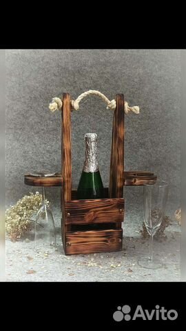 Декоративная переноска-подставка