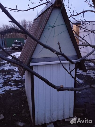 Будка для собаки утепленная