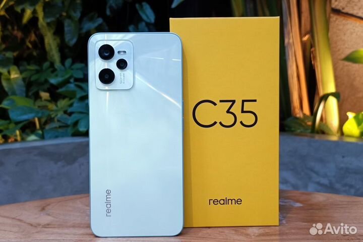 Realme C35, 4/128 зеленый, новый