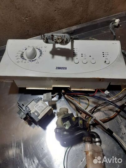 Блок управления стиральной машины zanussi