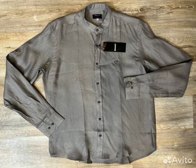 Льняные рубашки мужские Gant. Опт и розница