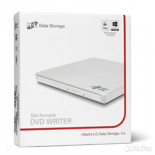 Внешний DVD-RW привод HL Slim Portable