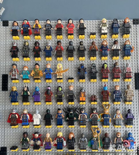 Коллекция фигурок Лего Марвел