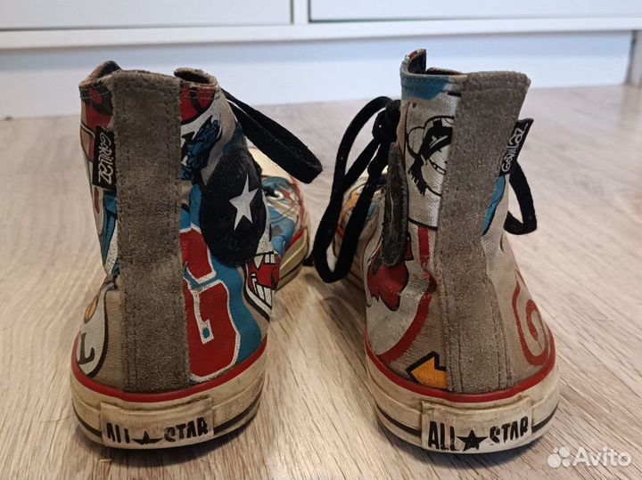 Кеды converse gorillaz