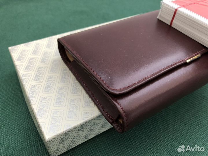 Набор игральных карт в кожаном чехле. Италия