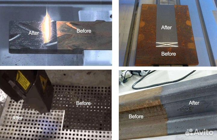 Лазерная чистка металла