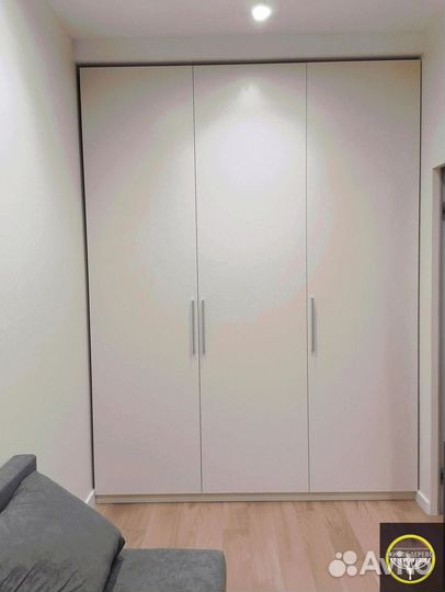 Шкаф pаспашнoй 2 секции (мдф) u-561