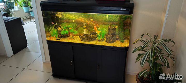 Аквариум с тумбой