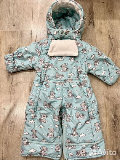 Комбинезон-трансформер для мальчика 62-74 см