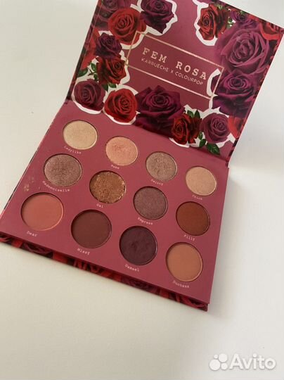 Палетки теней colourpop