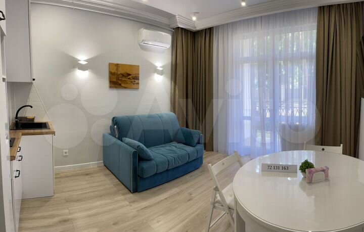 1-к. апартаменты, 48 м², 1/5 эт.