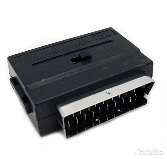 Переходник Scart штекер - AV гнездо