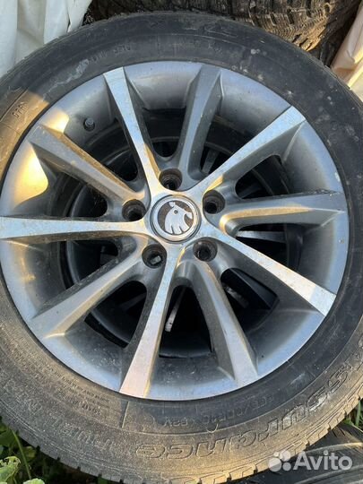 Колеса в сборе Skoda Octavia A5 r16