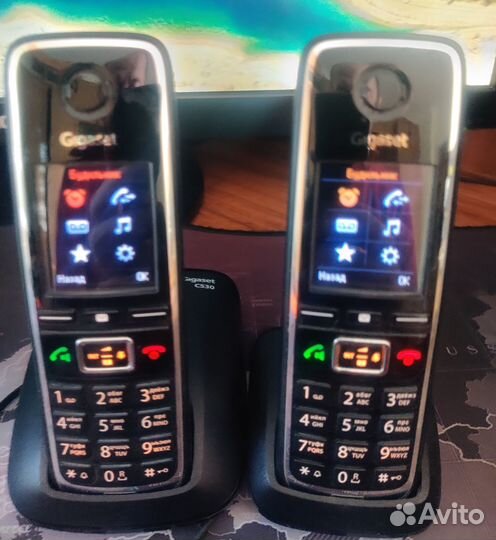 Радиотелефон Siemens Gigaset C530 Duo (2 трубки)