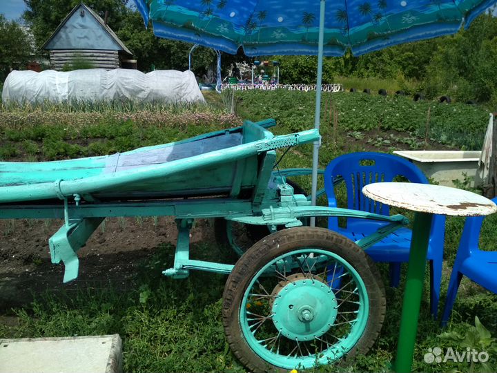 Старинная Конная Телега - повозка настоящая