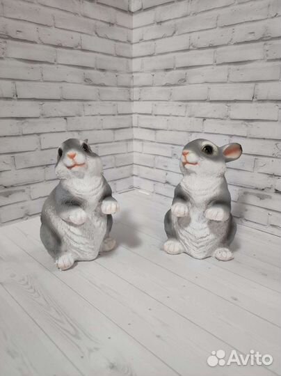 Декоративные кролики статуэтки