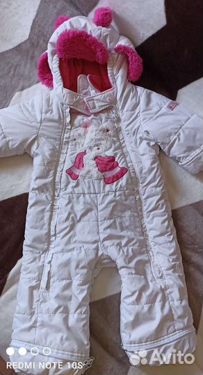 Зимний комбинезон для девочки