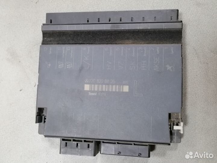 Блок комфорта Mercedes W220 1998-2005