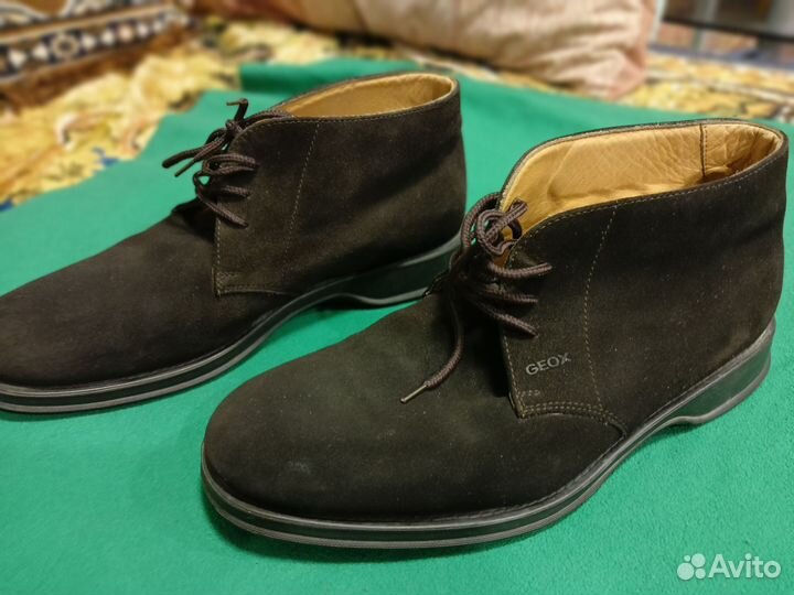 Geox. Мужские замшевые ботинки. 42.5р