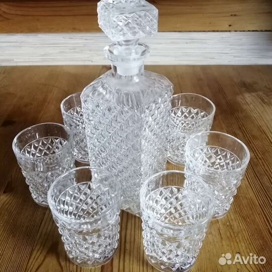 Штоф и стаканы для виски