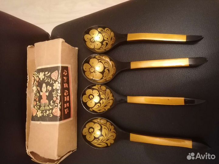 Набор ложек деревянных рфсфр