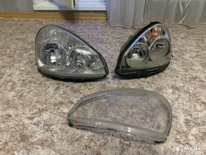 Передние фары на priora 1