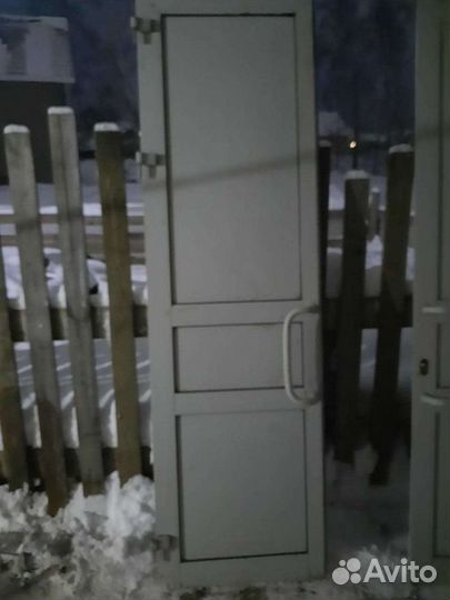 Двери металлические двойные