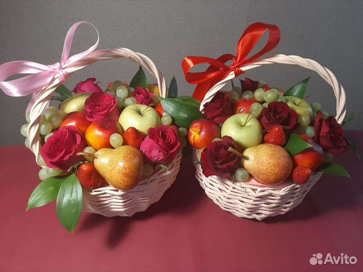 Корзина с фруктами