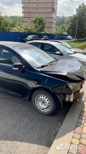 Geely Emgrand EC7 1.8 МТ, 2012, битый, 210 000 км