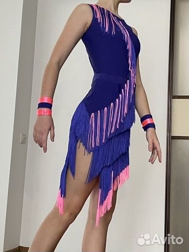 Платье для бальных танцев латина стандарт Ю1