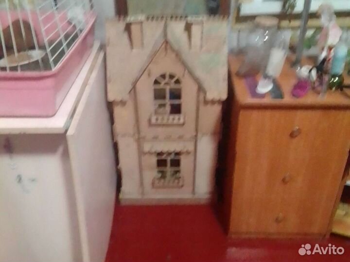 Детский игровой домик из дерева