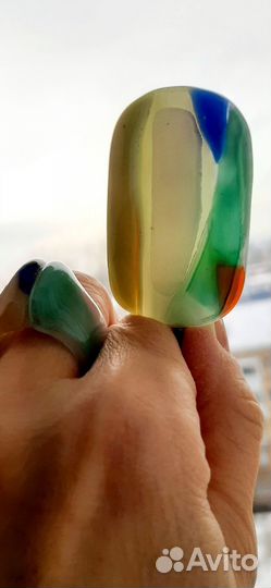 Украшение на шею, кольцо