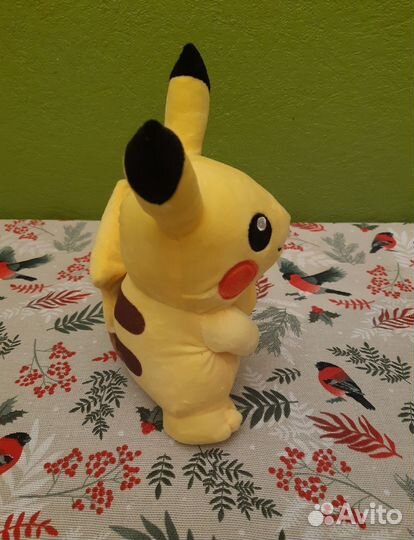 Плюшевая мягкая игрушка Покемон Пикачу - 10 шт