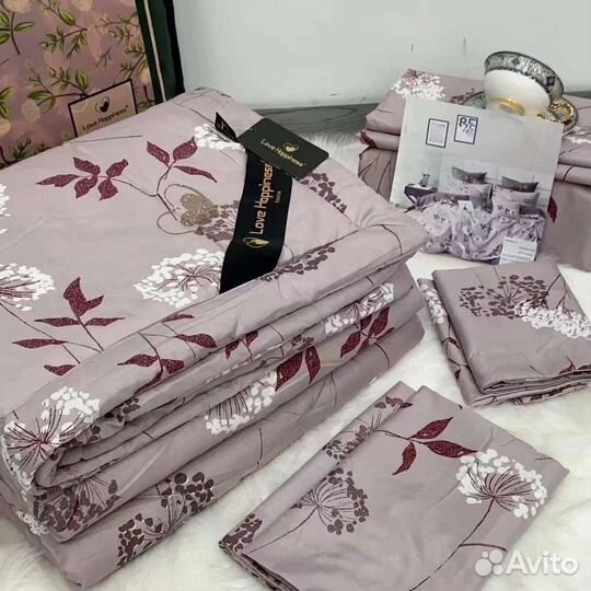 Белье постельное с готовым одеялом